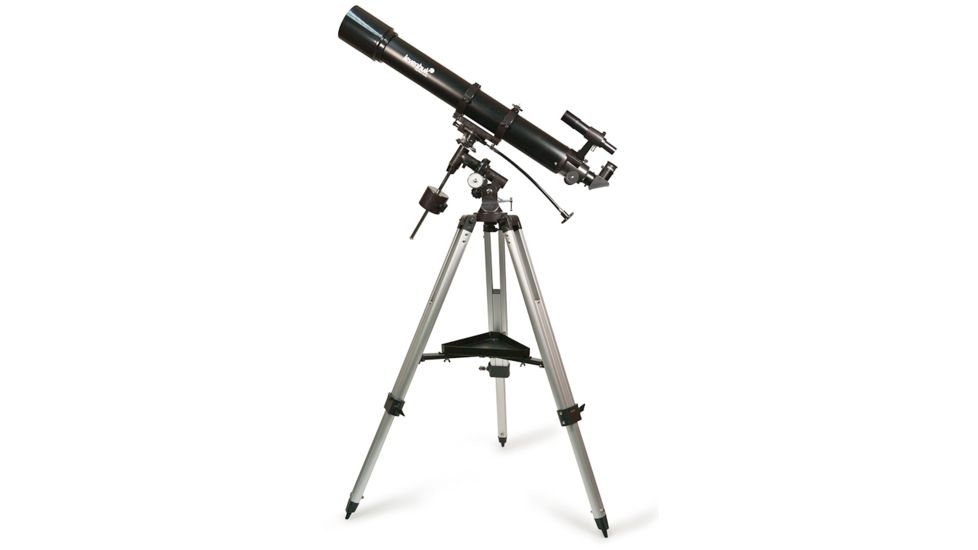 Levenhuk Skyline EQ Telescope, Black, Oversized 24297