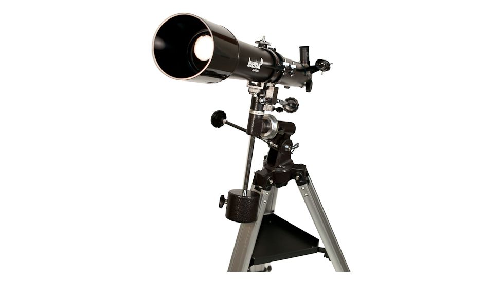 Levenhuk Skyline EQ Telescope, Black, Oversized 24298