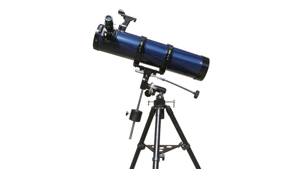 Levenhuk Strike 100 PLUS Newtonian Reflector Telescope,Blue 65617