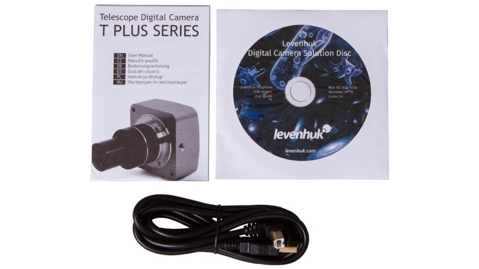 Levenhuk T300 PLUS Telescope Digital Camera, Violet, Small, 70361