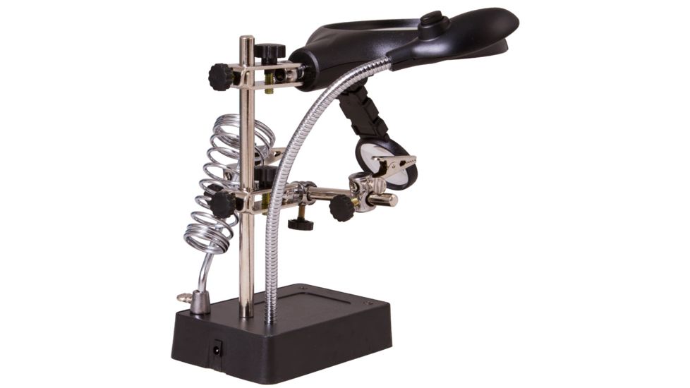 Levenhuk Zeno Desk D11 Magnifier, Black/Silver, Medium 70445