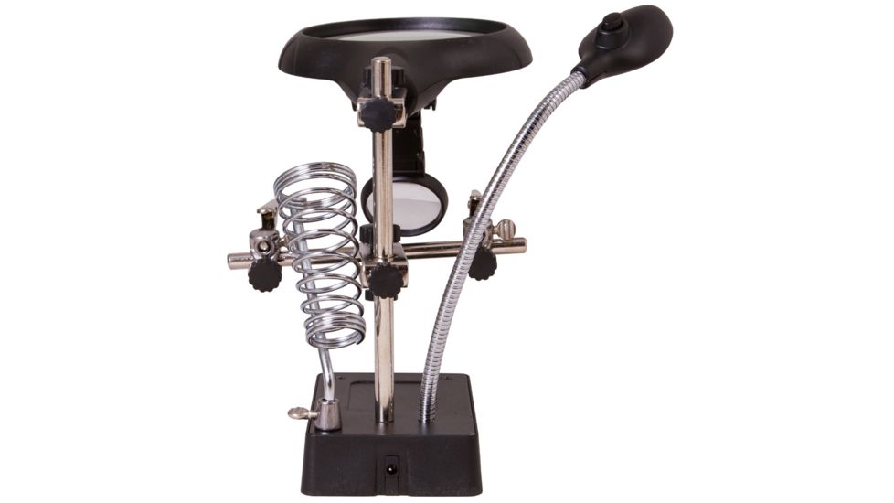 Levenhuk Zeno Desk D11 Magnifier, Black/Silver, Medium 70445