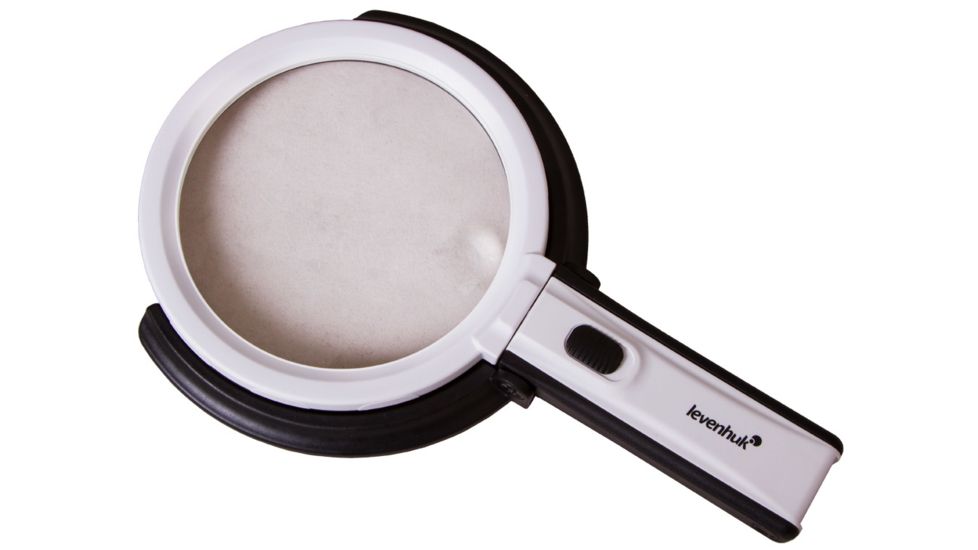 Levenhuk Zeno Desk D13 Magnifier, Black/White, Medium 70446