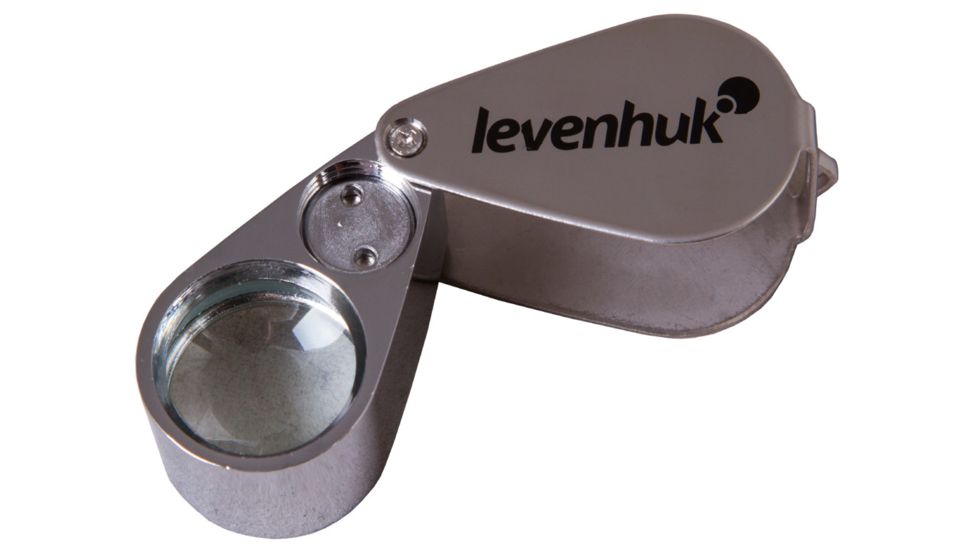 Levenhuk Zeno Gem M9 Magnifier, Silver, Small 70438