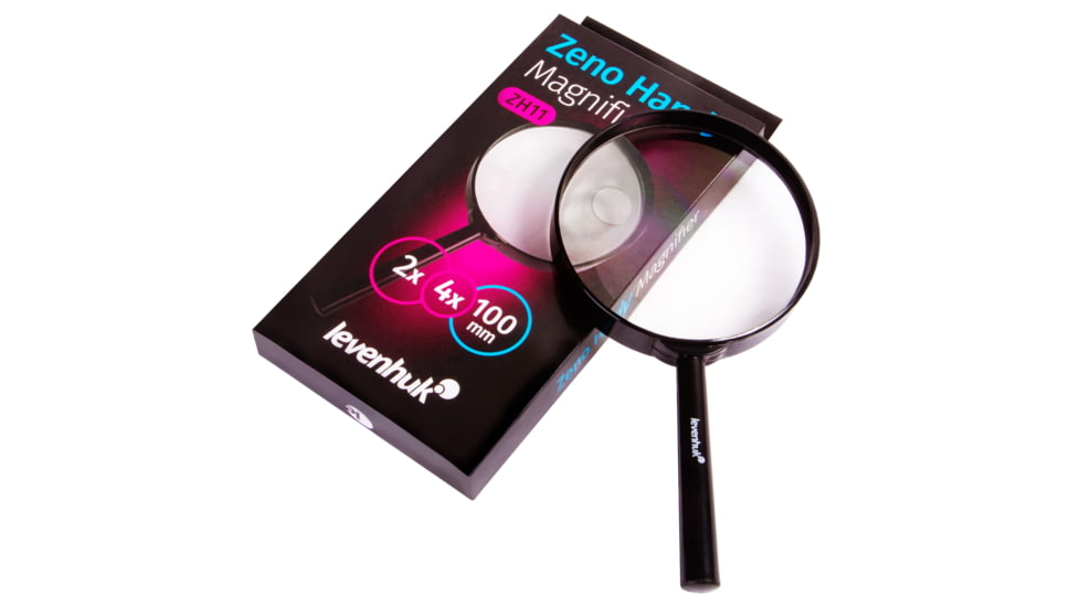 Levenhuk Zeno Handy ZH11 Magnifier, Black, Small, 74049