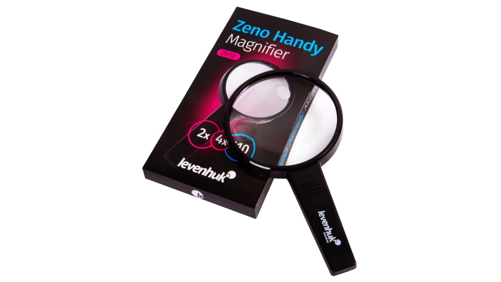 Levenhuk Zeno Handy ZH13 Magnifier, Black, Small, 74050