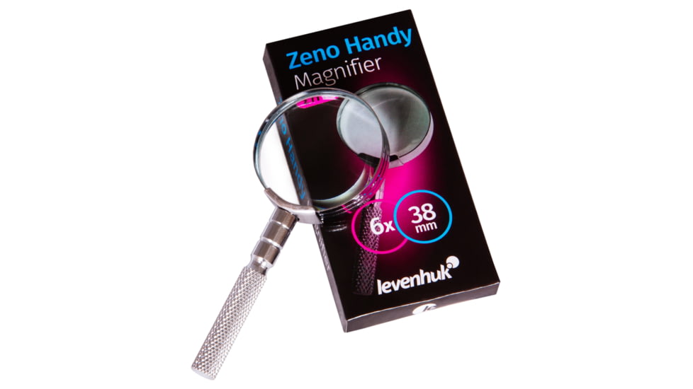 Levenhuk Zeno Handy ZH15 Magnifier, Silver, Small, 74051
