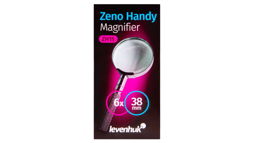 Levenhuk Zeno Handy ZH15 Magnifier, Silver, Small, 74051