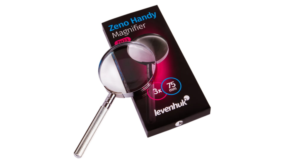 Levenhuk Zeno Handy ZH23 Magnifier, Silver, Small, 74055