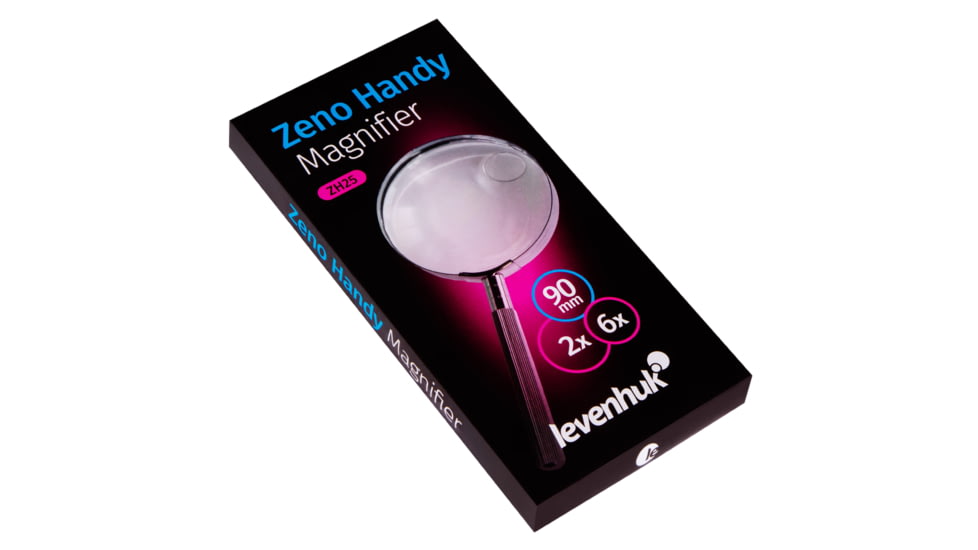 Levenhuk Zeno Handy ZH25 Magnifier, Silver, Small, 74056