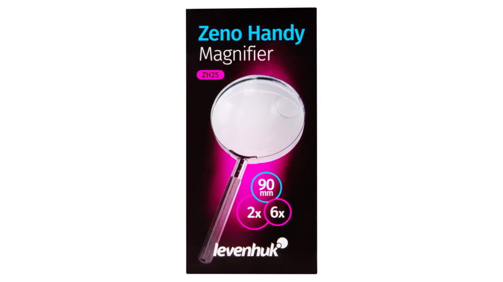 Levenhuk Zeno Handy ZH25 Magnifier, Silver, Small, 74056