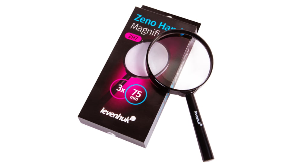 Levenhuk Zeno Handy ZH7 Magnifier, Black, Small, 74047