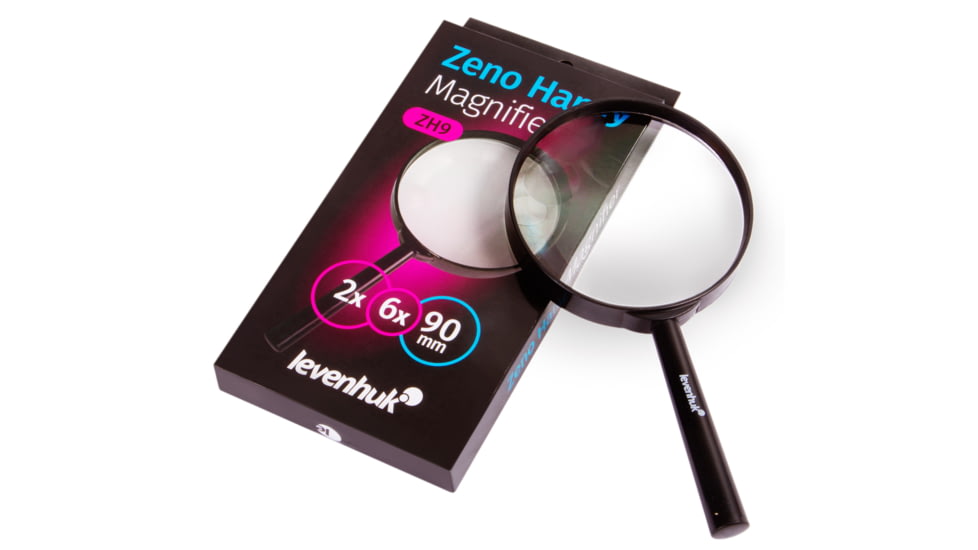 Levenhuk Zeno Handy ZH9 Magnifier, Black, Small, 74048