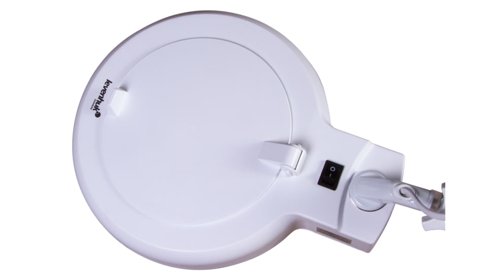 Levenhuk Zeno Lamp ZL17 LED Magnifier, White, Small, 74086