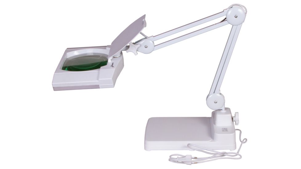 Levenhuk Zeno Lamp ZL25 LED Magnifier, White, Small, 74090