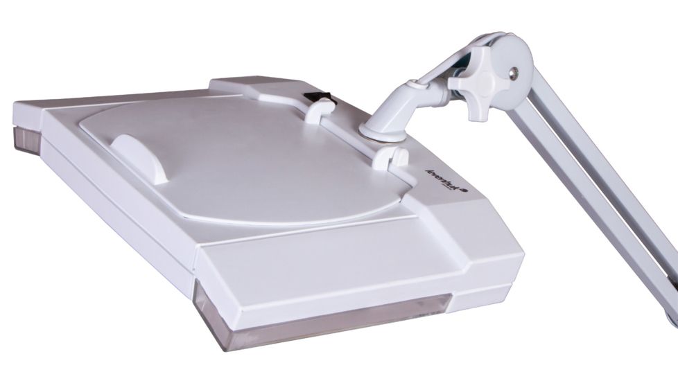 Levenhuk Zeno Lamp ZL25 LED Magnifier, White, Small, 74090