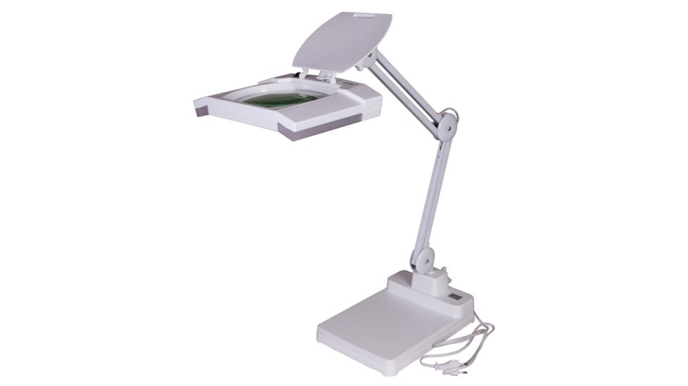 Levenhuk Zeno Lamp ZL25 LED Magnifier, White, Small, 74090