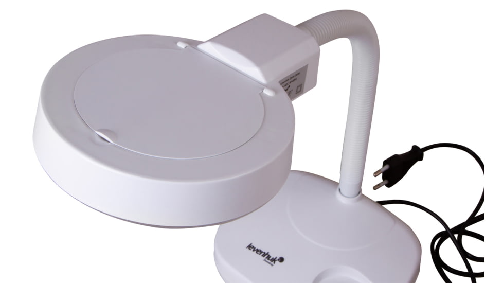 Levenhuk Zeno Lamp ZL5 LED Magnifier, White, Small, 74079