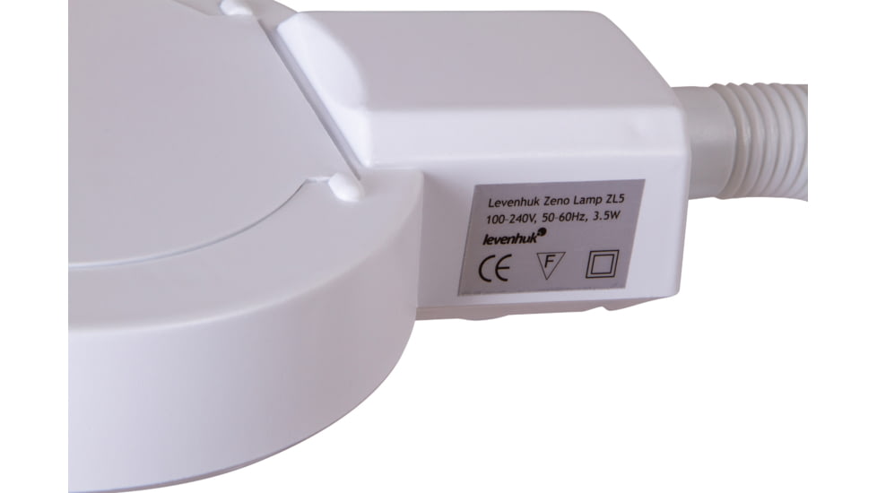 Levenhuk Zeno Lamp ZL5 LED Magnifier, White, Small, 74079