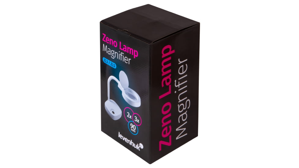Levenhuk Zeno Lamp ZL5 LED Magnifier, White, Small, 74079