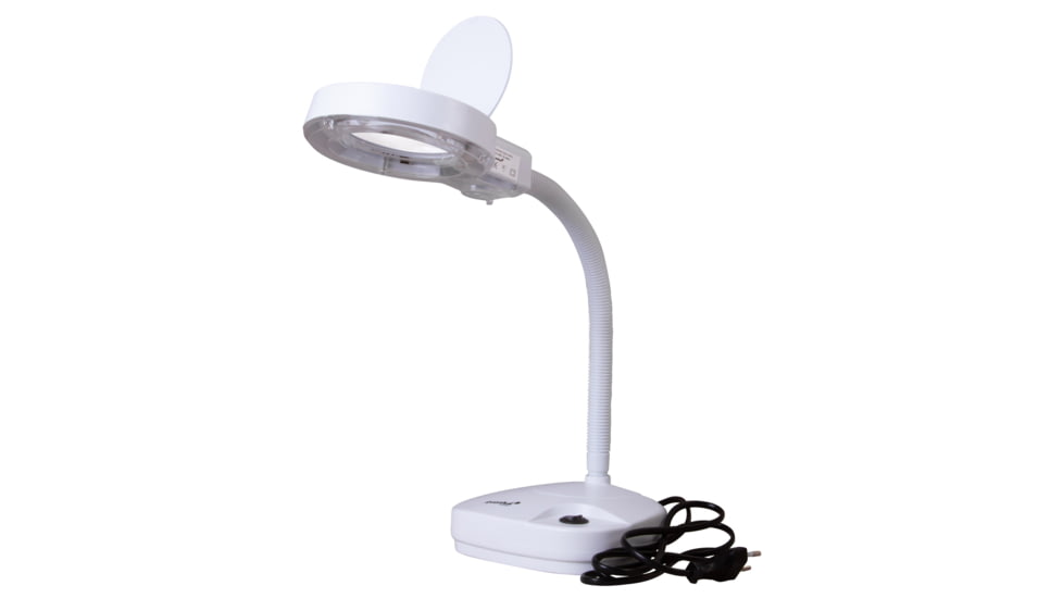 Levenhuk Zeno Lamp ZL5 LED Magnifier, White, Small, 74079