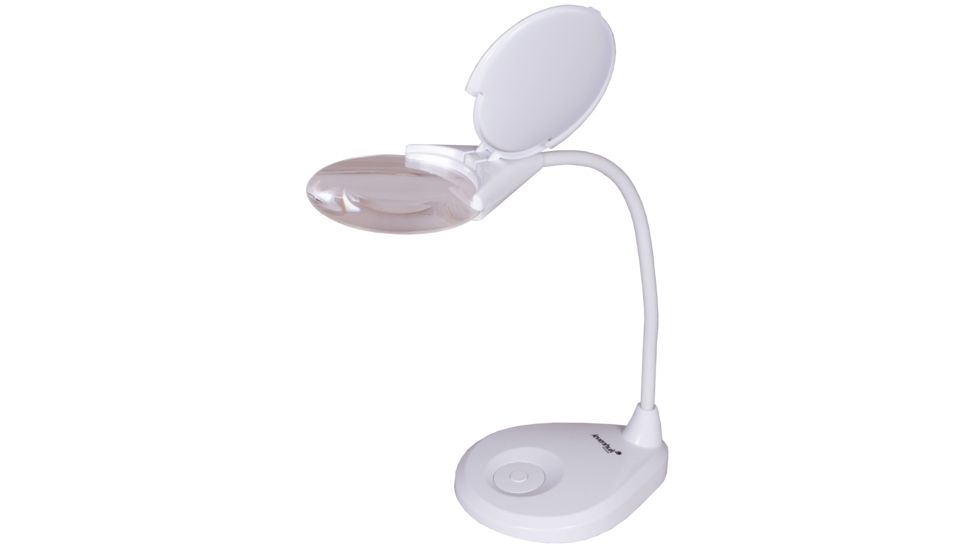 Levenhuk Zeno Lamp ZL7 White Magnifier, White, Small, 74080