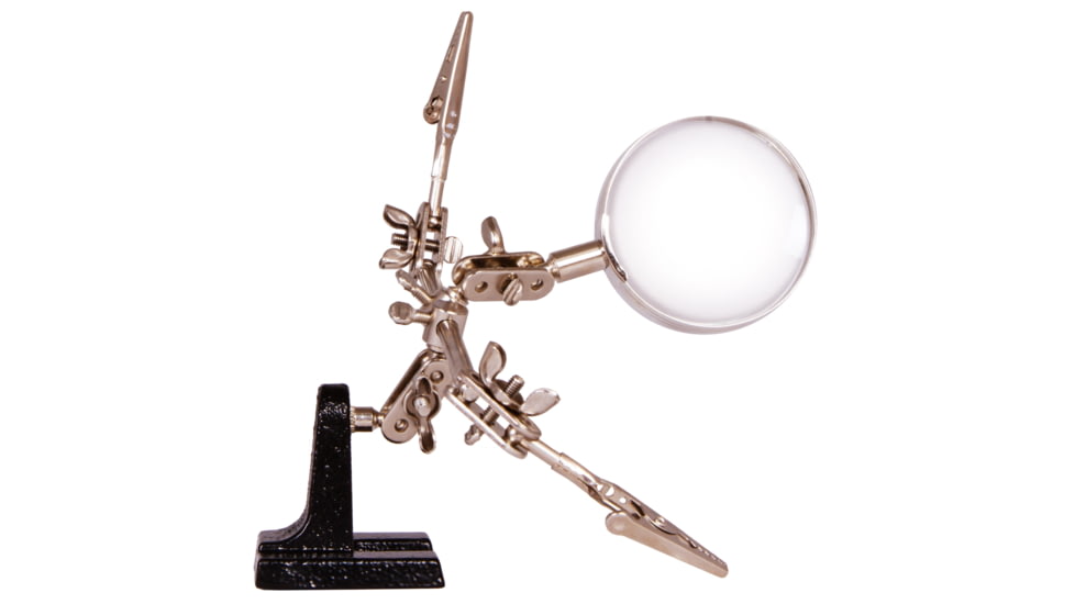 Levenhuk Zeno Refit ZF9 Magnifier, Black/Silver, Small, 74071