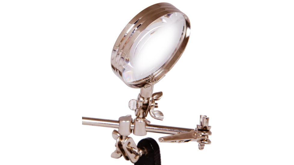 Levenhuk Zeno Refit ZF9 Magnifier, Black/Silver, Small, 74071