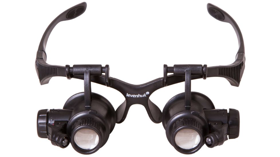 Levenhuk Zeno Vizor G4 Magnifying Glasses, Black, Medium 70432