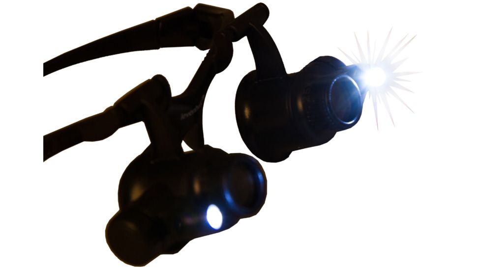 Levenhuk Zeno Vizor G4 Magnifying Glasses, Black, Medium 70432