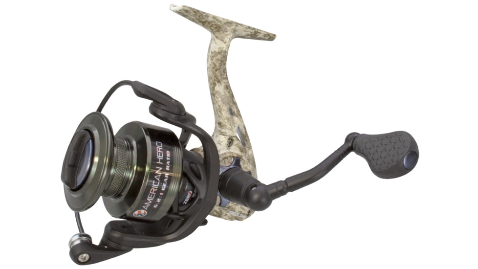 Lew's American Hero Spinning Reel, Camo, 2000, 6.2:1,Ambidextrous, AHC200