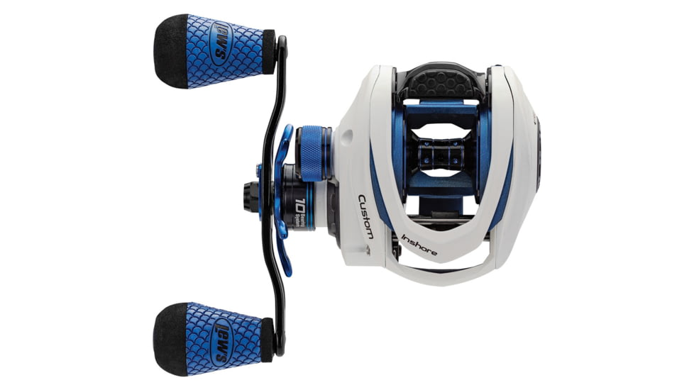 Lew's Custom Inshore SLP Baitcast Reel, 7.5:1, 9+1, Right, CI1SH