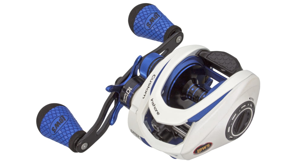 Lew's Custom Inshore SLP Baitcast Reel, 7.5:1, 9+1, Right, CI1SH