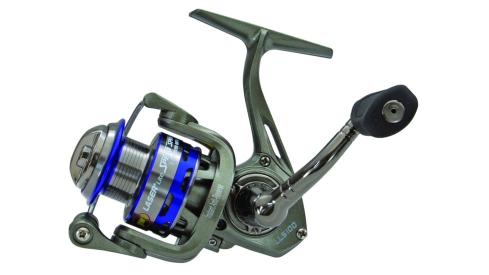 Lew's Laser Lite Spinning Reel, 100, 5.1:1, 6+1, Ambidextrous, LLS100