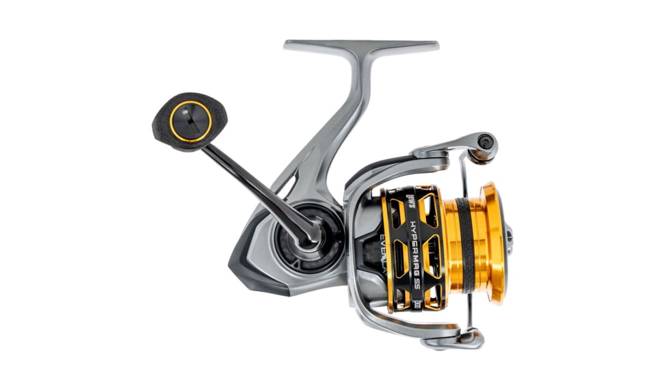 Lews HyperMag Shallow Spool Spinning Fishing Reel