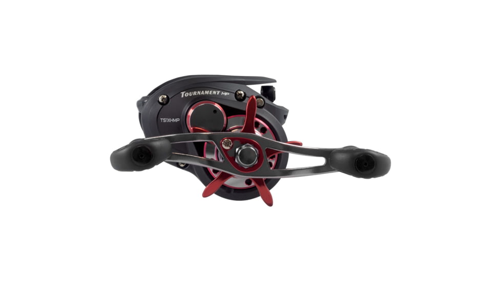 Lew's American Hero Spinning Reel and Rod Combo, 6ft 6in 2-PC Medium  Fast IM6 Graphite Rod, SZ 200 Reel, 4+1 Bearings, 6.2-1 Ratio, Speed Gears, Gray/Black/Blue, AH2066MSG2-2