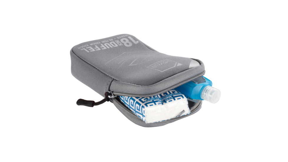 Lewis N. Clark 18in Packable Duffel with Neoprene Zip Pouch, Black/Gray, One Size, 1760BGR