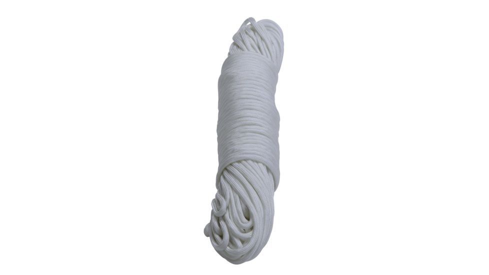 Lewis N Clark #550 Paracord, 100 ft, White 93622W