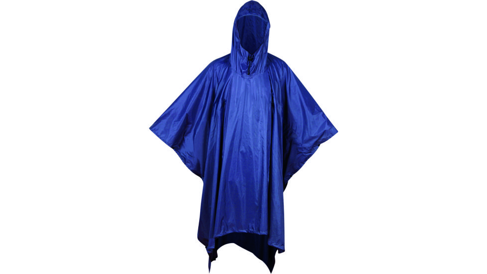 Lewis N Clark Adult Nylon Poncho, Navy 93154NAV