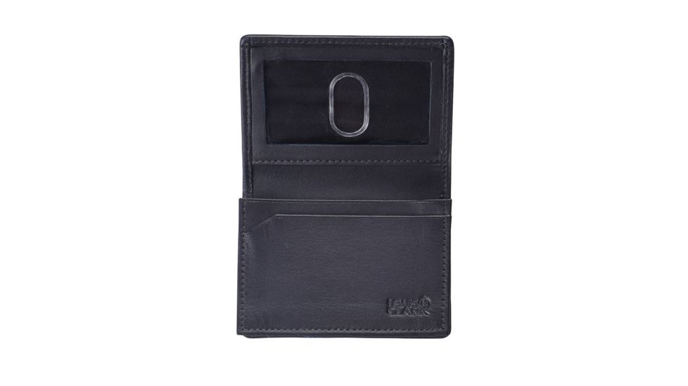 Lewis N Clark Ballistic RFID Card Wallet,Black 942BLK