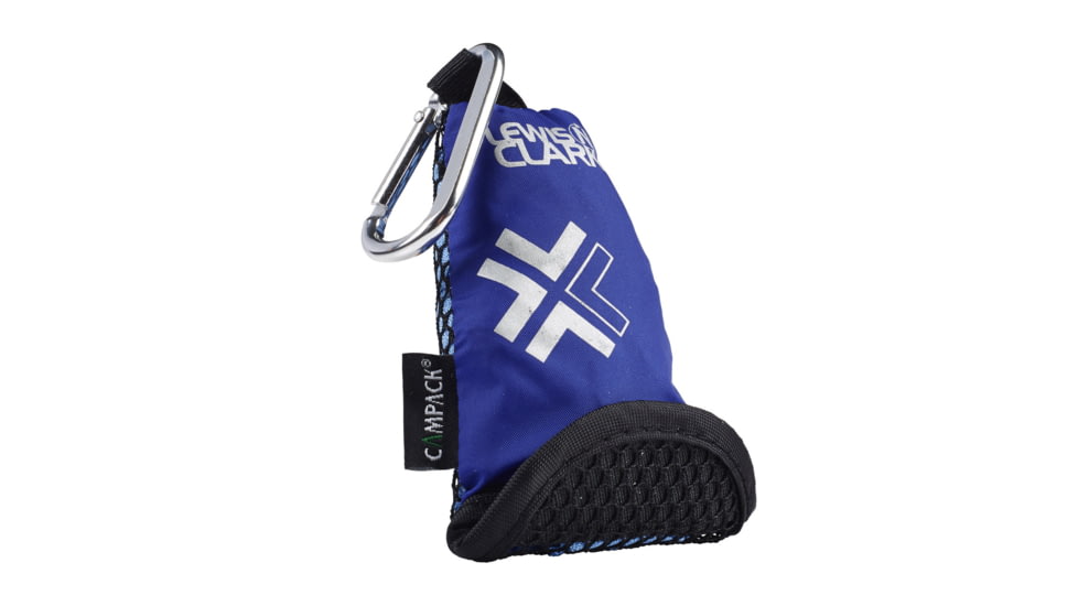 Lewis N Clark CamPack Outdoor Microfiber Towel,16x16in,Blue,Medium 9304