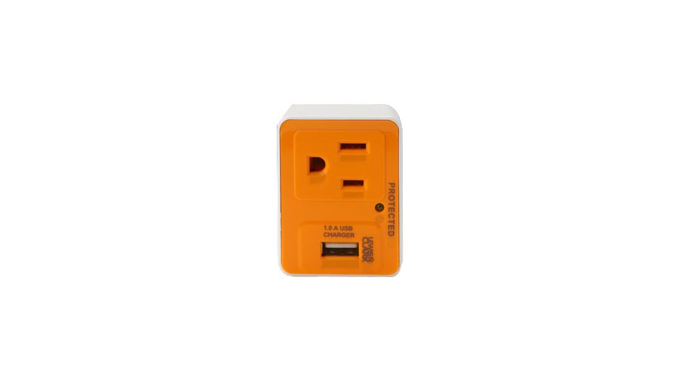 Lewis N Clark Compact Surge Protector USB Charger E162