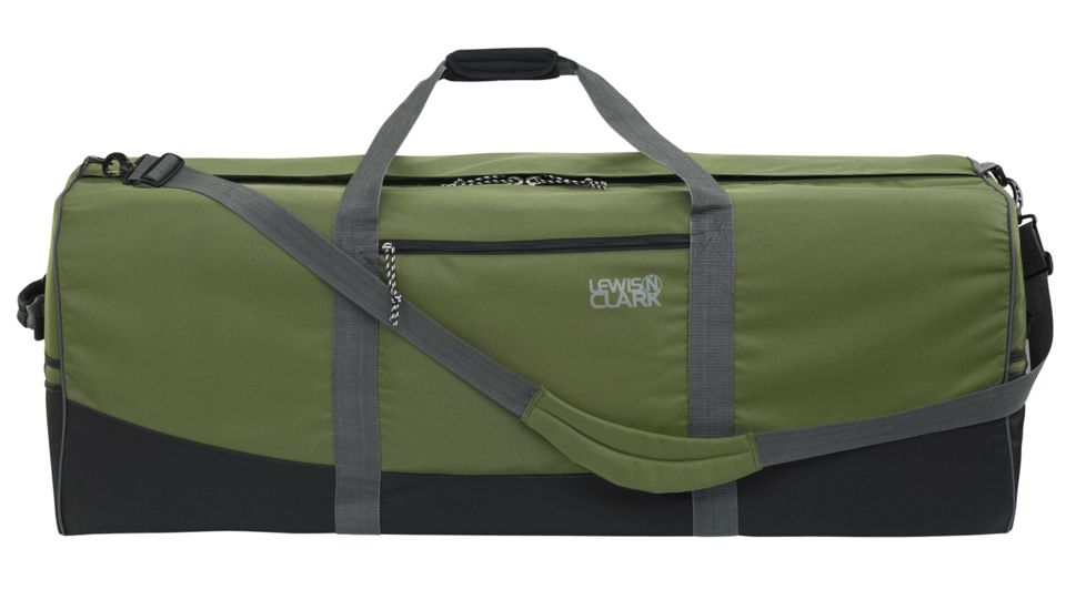 Lewis N Clark Duffel Bag, 18in x 40in, Green 93208GRN