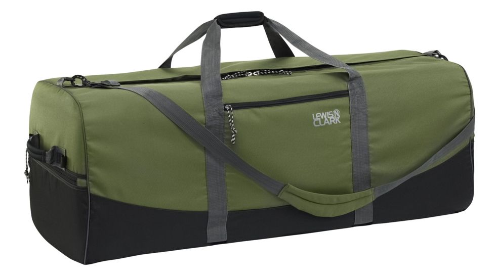 Lewis N Clark Duffel Bag, 18in x 40in, Green 93208GRN