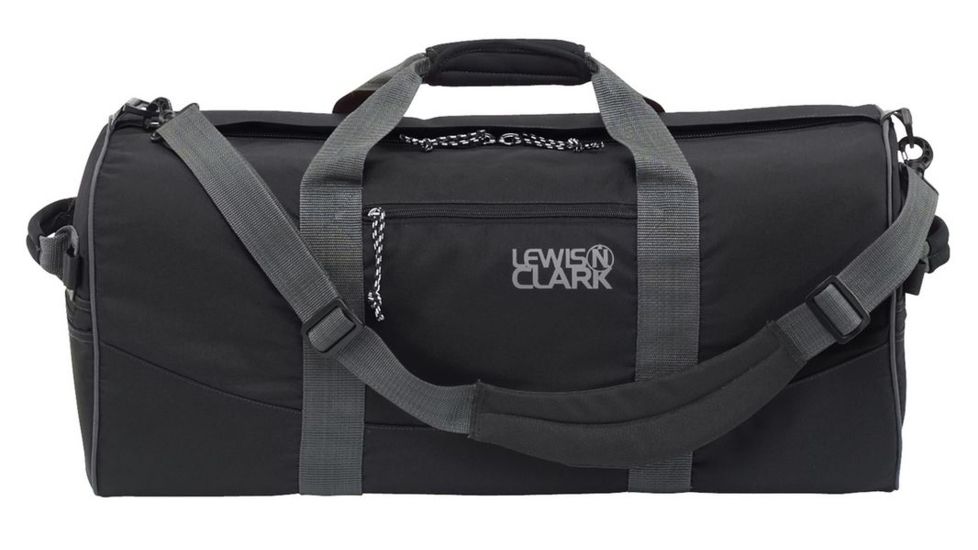 Lewis N Clark Duffel Bag, 18inx40in, Black 93208BLK