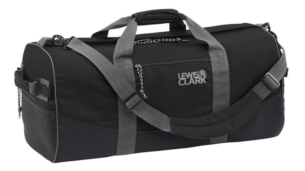 Lewis N Clark Duffel Bag, 18inx40in, Black 93208BLK