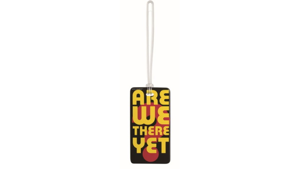 Lewis N Clark Fashion Luggage Tag, Are We There Yet 7453