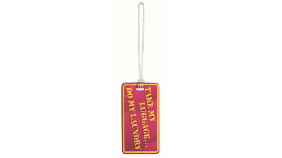 Lewis N Clark Fashion Luggage Tag, Take my Luggage, Do my Laundry 7457