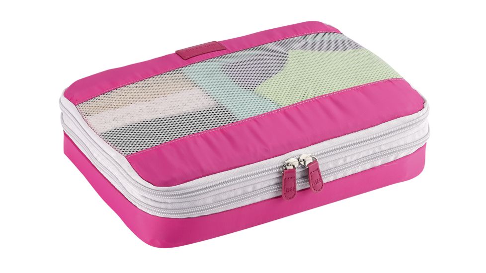 Lewis N Clark FeatherLight Packing Cube Set, 2-Pack, Pink 70390