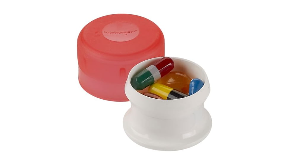 Lewis N Clark GoTubb, 3-Pack, Small (0.4oz), Clear/Orange/Red HG0214